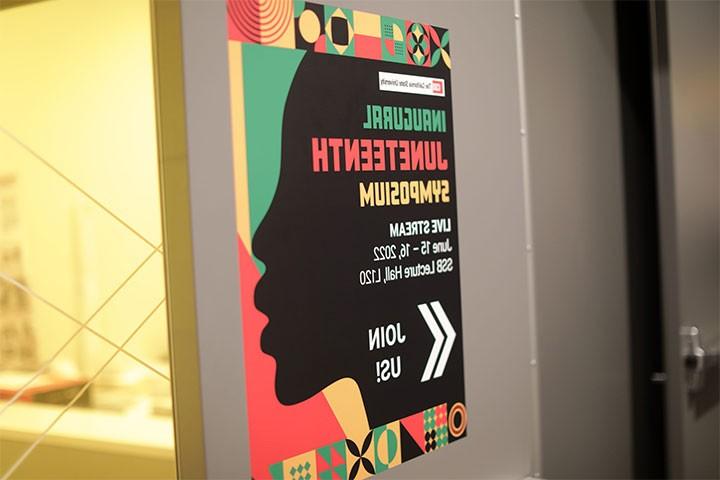 Juneteenth Symposium Poster